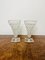 Antike edwardianische Vasen aus geschliffenem Glas, 1900, 2er Set 4
