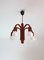 Lámpara de araña vintage de teca, años 70, Imagen 14