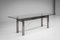 Italian Chromed Steel Dining Table with Glass Top, 1980s, Image 2