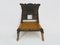 Traditional Pidha Chair in Carved Wood, 1920s 2