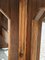 Mesa de comedor Fratino italiana de madera y latón, años 50, Imagen 8