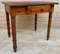 Early 20th Century French Oak Worktable with One Drawer, 1920s 5