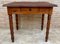 Early 20th Century French Oak Worktable with One Drawer, 1920s 2