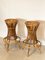 Set of Sgabelli Bar Stools in Bamboo, 1970s 4
