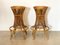 Sgabelli Bar Stools in Bamboo, 1970s, Set of 2, Image 1
