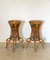 Set of Sgabelli Bar Stools in Bamboo, 1970s 3