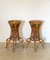 Sgabelli Bar Stools in Bamboo, 1970s, Set of 2 3