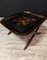 Coffee Table with Napoleon III Painted Sheet Metal Tray 3