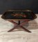 Coffee Table with Napoleon III Painted Sheet Metal Tray 5