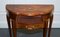 Vintage Rosewood Angelo Indian Brass Inlay Console Table 12