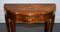Vintage Rosewood Angelo Indian Brass Inlay Console Table 15