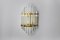 Venini Wall Lamp in Murano Triedri Glass, Italy, 1970s, Image 1