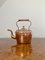 Kleiner George III Wasserkocher aus Kupfer, 1800er 4