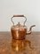 Kleiner George III Wasserkocher aus Kupfer, 1800er 1