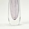 Large Mid-Century Scandinavian Striped Glass Vase by Vicke Lindstrand for Kosta, 1950s 5