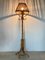 Floor Lamp in Rush and Bamboo, 1970s, Image 2