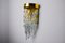 Lámpara de pared en forma de cascada de varillas de cristal de Murano de Venini, Italia, años 70, Imagen 3