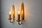 Leaf Sconces attributed to Ferro Arte, Spain, 1960s, Set of 2 2