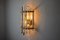 Wandlampe aus Murano Halbmondglas von Venini, Italien, 1970er 6