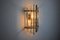 Lampada da parete in vetro di Murano a mezzaluna di Venini, Italia, anni '70, Immagine 4