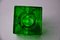 Green Ice Cube Lighter in Murano Glass attributed to Antonio Imperatore, Italy, 1970s 5