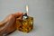 Lighter in Orange Murano Glass attributed to Antonio Imperatore, Italy, 1970s 2