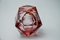 Pink Faceted Ashtrays attributed to Seguso, Murano, Italy, 1970s, Set of 2, Image 4