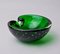 Sommerso Cactus Ashtray in Murano Glass attributed to Seguso, Italy, 1970s 1