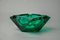 Faceted Ashtray in Green Murano Glass attributed to Seguso, Italy, 1970s 6