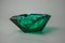 Faceted Ashtray in Green Murano Glass attributed to Seguso, Italy, 1970s, Image 3