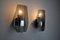 Sconces in Black Murano Glass from Veca, Italy, 1970s, Set of 2 6