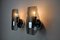 Sconces in Black Murano Glass from Veca, Italy, 1970s, Set of 2, Image 4