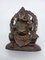 Sculpture de Dieu Bouddha Éléphant Ganesha en Bronze 9