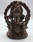 Sculpture de Dieu Bouddha Éléphant Ganesha en Bronze 1