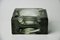 Black Ashtray in Frosted Murano Glass attributed to Antonio Imperatore, Italy, 1970s 4