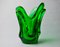Vase aus grünem Muranoglas von Seguso, Italien, 1960er 1