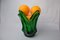 Vase in Green Murano Glass from Seguso, Italy, 1960s, Image 2