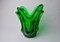 Vase aus grünem Muranoglas von Seguso, Italien, 1960er 5