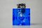 Blue Murano Glass Lighter attributed to Antonio Imperatore, Italy, 1970s 3