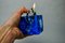 Blue Murano Glass Lighter attributed to Antonio Imperatore, Italy, 1970s 2