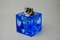 Blue Murano Glass Magnifying Lighter attributed to Antonio Imperatore, Italy, 1970s 1