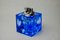 Blue Murano Glass Magnifying Lighter attributed to Antonio Imperatore, Italy, 1970s, Image 1