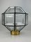 Vintage Ceiling Lamp in Glass from Limburg, 1970s 11
