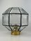 Vintage Ceiling Lamp in Glass from Limburg, 1970s 15