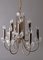 12 Flame Chandelier in Brass and Lead Crystal, 1960s, Image 14
