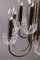 12 Flame Chandelier in Brass and Lead Crystal, 1960s, Image 7