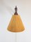 Lampada da parete vintage in teak e canapa di Ib Fabiansen per Fog & Mørup, anni '50, Immagine 5