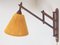 Vintage Teak & Hemp Wall Lamp by Ib Fabiansen for Fog & Mørup, 1950s, Image 3