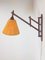 Vintage Teak & Hemp Wall Lamp by Ib Fabiansen for Fog & Mørup, 1950s, Image 12