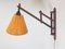 Vintage Teak & Hemp Wall Lamp by Ib Fabiansen for Fog & Mørup, 1950s 11